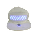 RGB Color Scrolling Message LED Cap with APP Programmable LED Screen USB Rechargeable LED Baseball Cap Luminous Party Light Hat