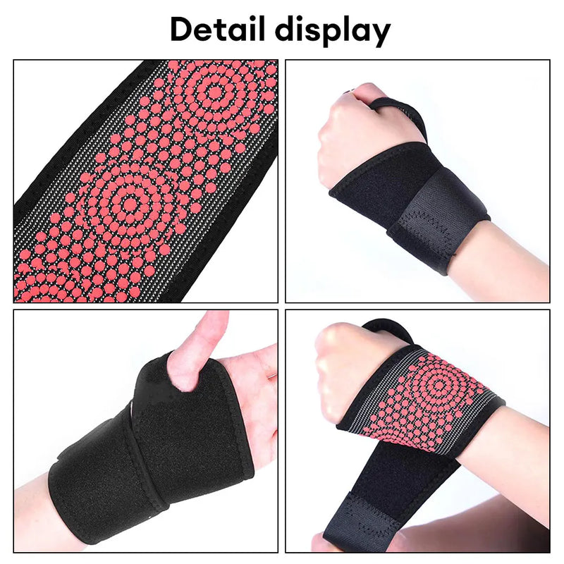 Magnetic Wrist Brace for Carpal Tunnel Relief Wrist Compression Glove Wrist Support Sleeves for Tendonitis Yoga Arthritis Wrist