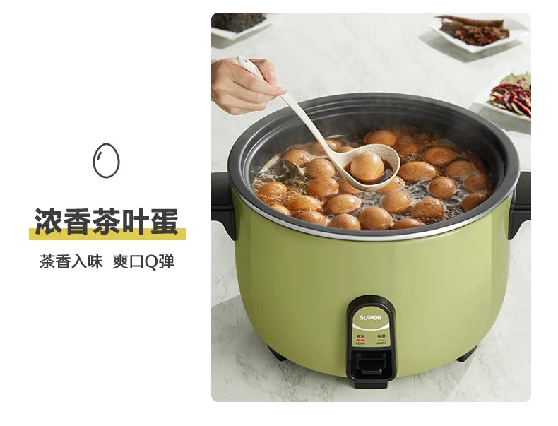 Supor new rice cooker commercial large capacity 13L old-fashioned large rice cooker intelligent multi-function non-stick canteen