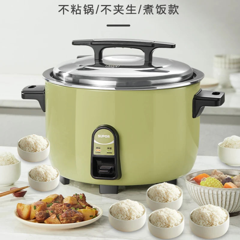 Supor new rice cooker commercial large capacity 13L old-fashioned large rice cooker intelligent multi-function non-stick canteen