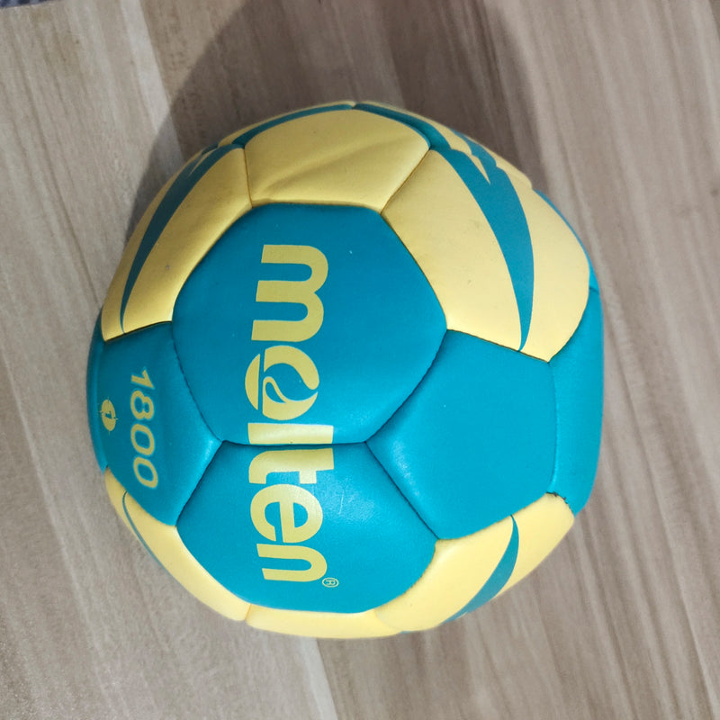 Bola de Handebol Molten HX1800 Sem Inflação Tamanho Padrão Oficial 0/1/2/3 PU Costurada à Mão para Treinamento Indoor de Crianças