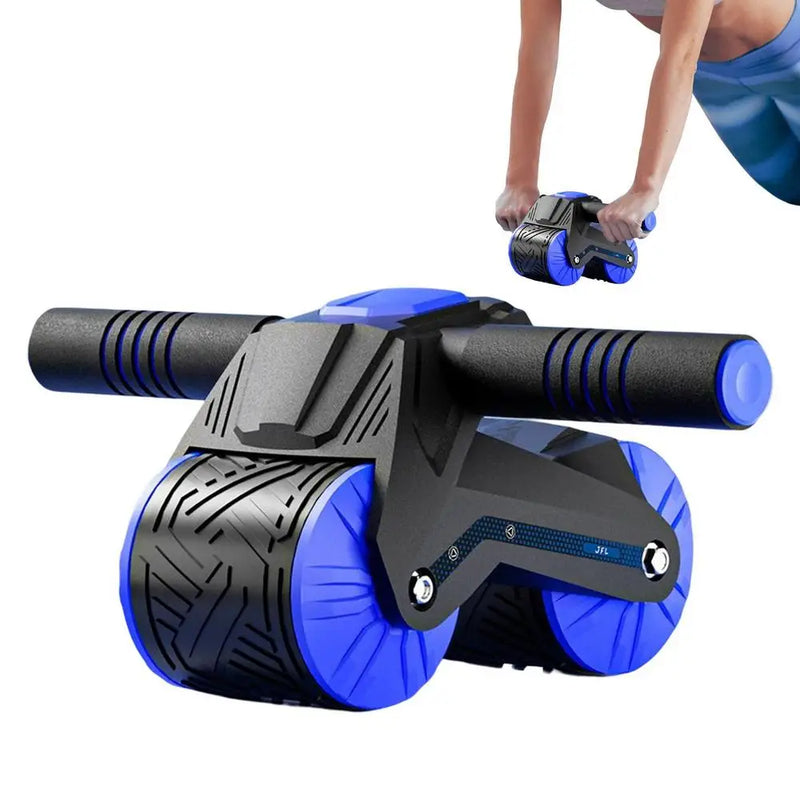 Abdominal Ab Roller Automatic Rebound Abs Wheel Roller Muscles Fitness Wheel Training Slimming Fitness Abs Bodybuilding Roller